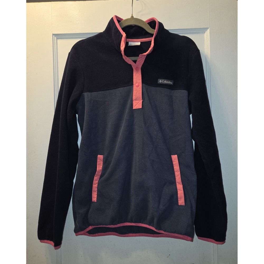 Women's Columbia Sportswear Benton Springs 1/2 Snap Pullover Nocturnal M